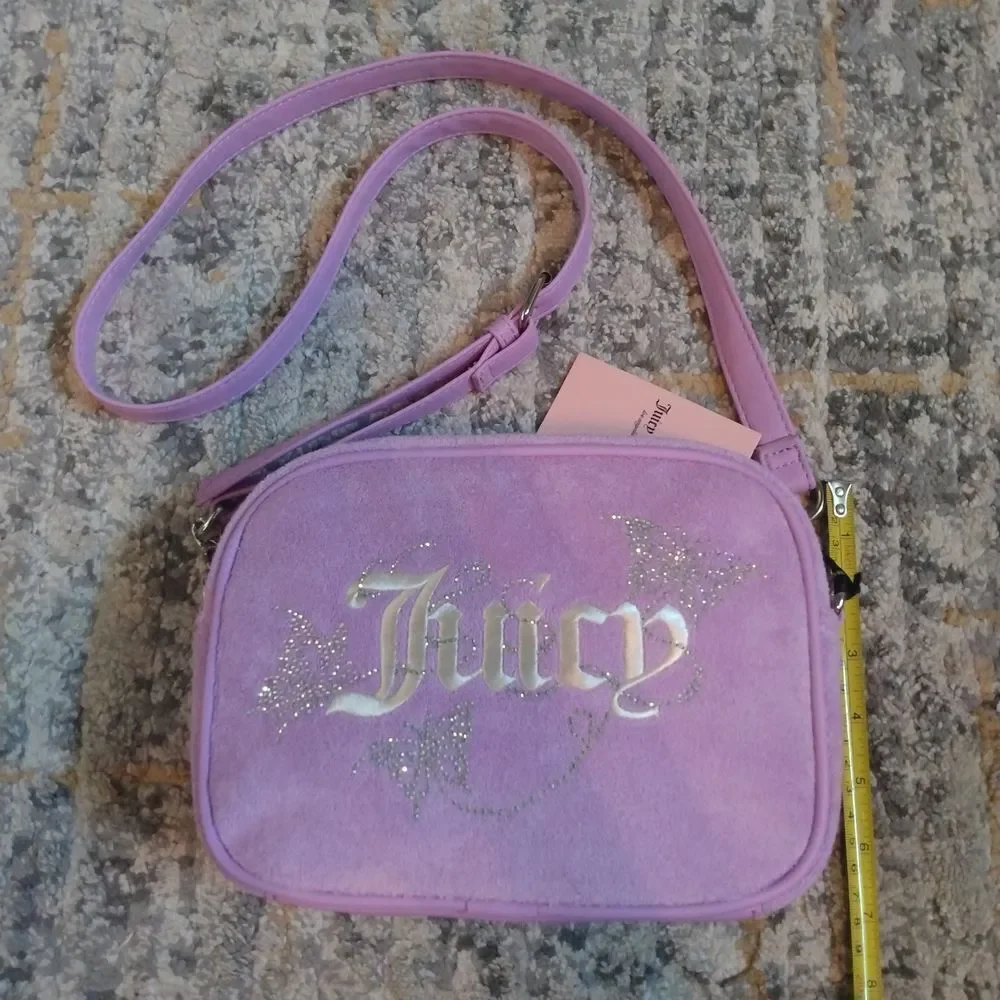Juicy Couture Lavender Crossbody Bag